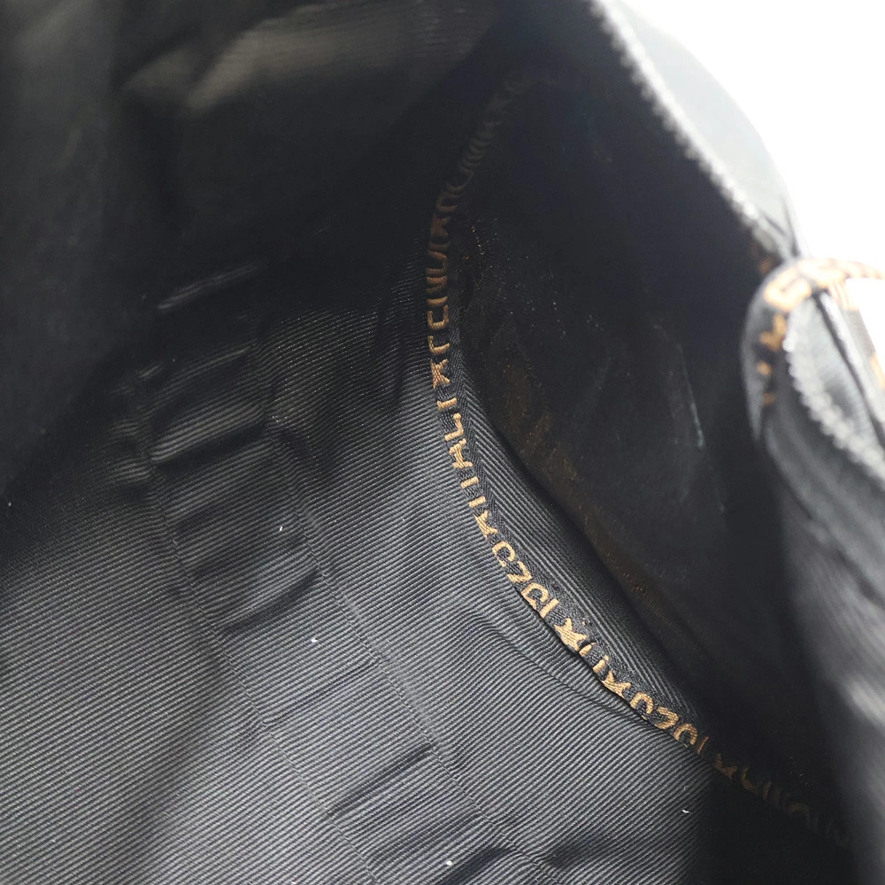 Fendi Boston Bag x Leather Black